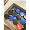 Image 3 : 2 HEAVY DUTY LIFTING STRAPS AND TRAY OF PUCKS