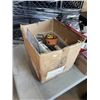 Image 2 : 2 BOXES OF ASSORTED TOOLS, PUMP,  HOLE SAW BLADES, ETC