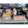 Image 1 : 2 BOXES OF CAMPING COOKWARE AND RAIN GEAR