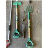 Image 2 : BUNDLE OF GARDENING TOOLS, HEDGE TRIMMER. ETC