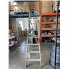Image 2 : 8FT WOOD A-FRAME LADDER
