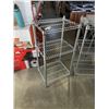 Image 2 : 3 METAL 3 TIER RACKS 14" X 18" X 35"