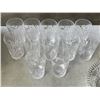 Image 2 : LOT OF CRYSTAL WARE - FOOTED BOWL, WINE GLASSES, ETC