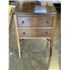 Image 3 : 1 DRAWER SIDE TABLE, SEWING SUPPLY CABINET, AND BENCH