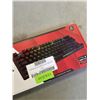 Image 2 : HYPERX ALLOY ORIGINS CORE KEYBOARD - TESTED WORKING, RETAIL $124