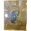 Image 2 : 'TRETCHIKO' SIGNED AND FRAMED CLOTH PAINTING