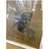 Image 4 : 'TRETCHIKO' SIGNED AND FRAMED CLOTH PAINTING