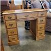 Image 1 : ANTIQUE DOUBLE PEDESTAL DESK, GOOD ORIGINAL CONDITION