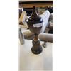 Image 2 : PAIR OF WOOD BASE TABLE LAMPS W/ SHADES