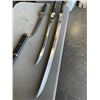 Image 3 : 3 SAMURAI SWORDS W/ SHEATHS