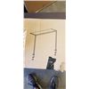 Image 2 : BLACK CLAMP ON SHELF, PNEUMATIC MONITOR MOUNT, AND DESK DRAWER