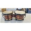 Image 1 : WOODEN CARVED DRUMS