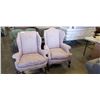 Image 1 : PAIR OF VINTAGE WING ARM CHAIRS