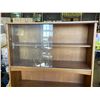 Image 2 : VINTAGE GLASS DOOR CABINET