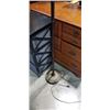 Image 4 : FABRIC DRAWER STORAGE UNIT AND FLOOR LAMP