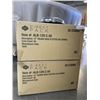 Image 1 : 2 CASES OF ROUND 12 INCH PLATTER WITH CLEAR LID, 50 PER BOX, 100 SETS TOTAL