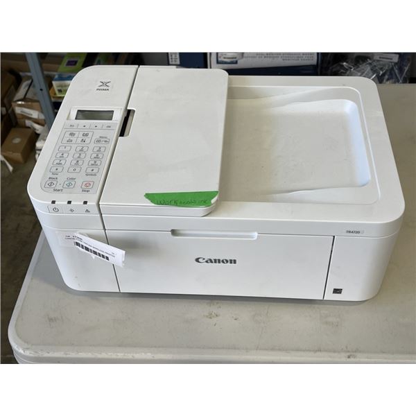 CANON PIXMA TR4720A WIRELESS PRINTER, TURNS ON NO INK - TESTED WORKING, RETAIL $69