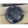 Image 3 : 2 CASES OF ROUND 12 INCH PLATTER WITH CLEAR LID, 50 PER BOX, 100 SETS TOTAL