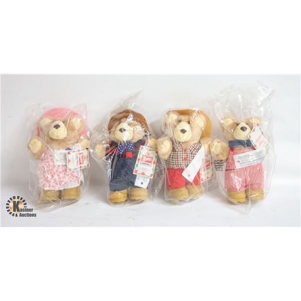 LOT 4 1980S DUDLY FIRSKINS WENDYS BEARS