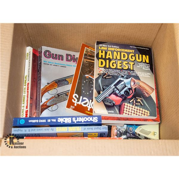 LARGE LOT GUN COLLECTOR BOOKS AND GUIDES