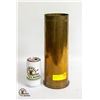 Image 1 : CANADIAN 105MM TANK CANNON SHELL LARGE