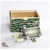Image 1 : ANTIQUE FISHING REEL WITH BOX