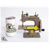 Image 1 : ANTIQUE CHILDS SINGER SEWING MACHINE