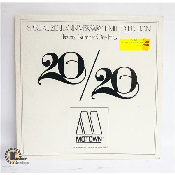 MOTOWN 20 ANNIVERSARY LP