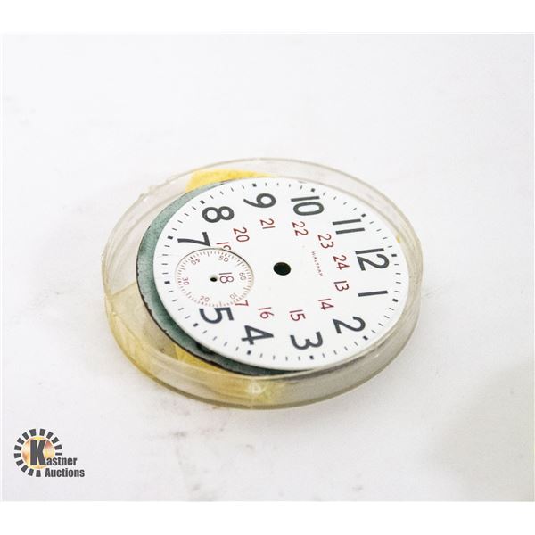 LOT ANTIQUE PORCELAIN POCKET WATCH FACES