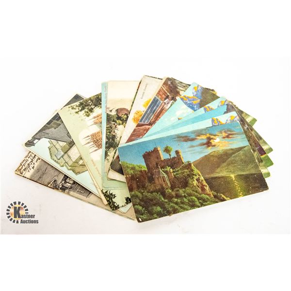 LOT OF 20 1900S ANTIQUE POST CARDS