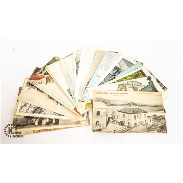 LOT OF 20 1900S ANTIQUE POST CARDS
