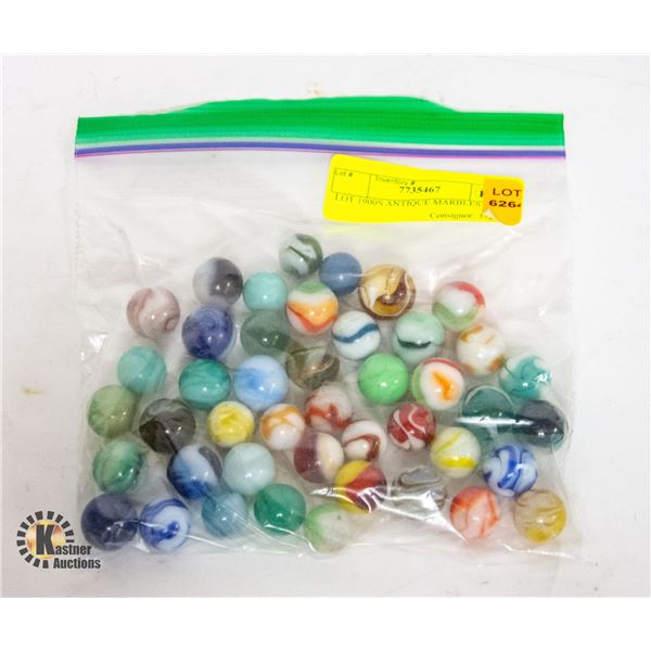 LOT 1900S ANTIQUE MARBLES