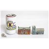 Image 1 : LOT OF 2 WADE WHIMSEY BUILDINGS CERAMIC