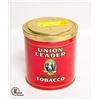 VINTAGE UNION LEADER TOBACCO TIN