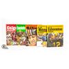 Image 1 : LOT OF 5 1970S CFL FOOTBALL MAGAZINES