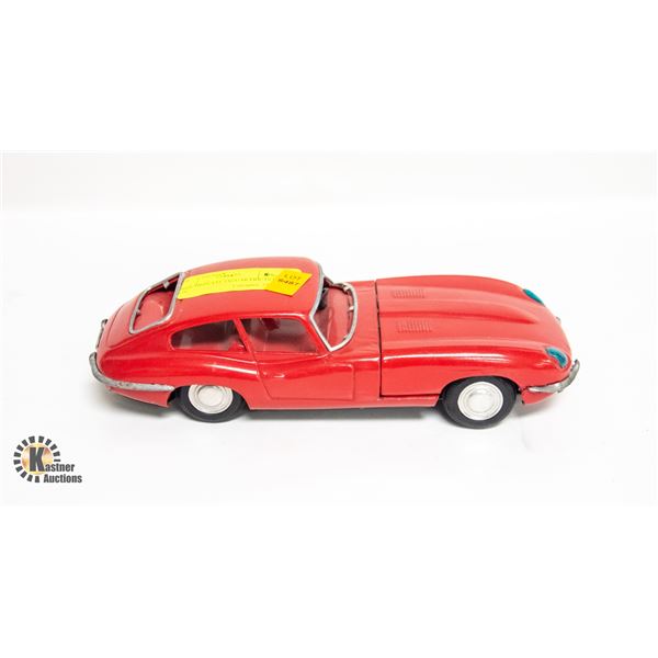 1960S TINPLATE JAGUAR FRICTION TOY