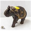 Image 1 : ANTIQUE WOOD CARVED ELEPHANT STATUE