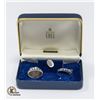 Image 1 : BIRKS STERLING SILVER CUFFLINK SET IN BOX