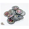 Image 1 : LOT ASSORTED METAL HOCKEY COINS