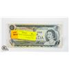 Image 2 : LOT 3 UNCIRC CANADIAN $1 BILLS