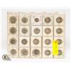Image 1 : UNCIRC ETC CANADA COIN LOT 50C ETC