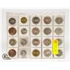 Image 1 : LOT OF 20 VINTAGE TOKEN COINS