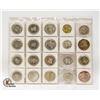 Image 2 : LOT OF 20 VINTAGE TOKEN COINS