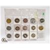 Image 2 : LOT OF 14 VINTAGE TOKEN COINS