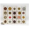 Image 2 : LOT OF 20 VINTAGE TOKEN COINS