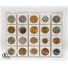 Image 2 : LOT OF 20 VINTAGE TOKEN COINS