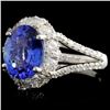 Image 2 : 18K White Gold 2.85ct Tanzanite & 1.17ctw Diamond