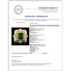 Image 5 : 18K Gold 3.00ct Emerald & 2.57ctw Diamond Ring