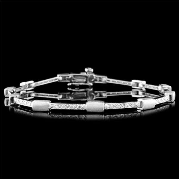 14K Gold 0.50ctw Diamond Bracelet