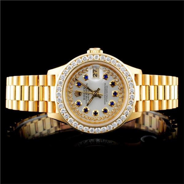 Rolex Presidential Diamond Ladies Watch